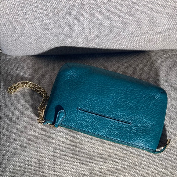 Coach Vintage Teal Wristlet/Clutch - Picture 4 of 8